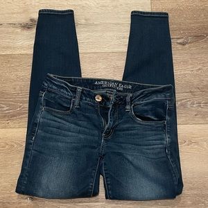 American Eagle outfitters super stretch superlow Jegging’s